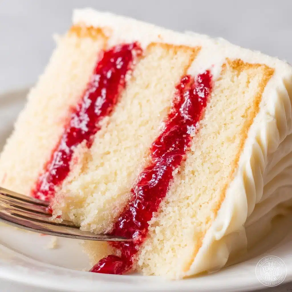 White Chocolate Raspberry Cake Recipe - Recipe Image