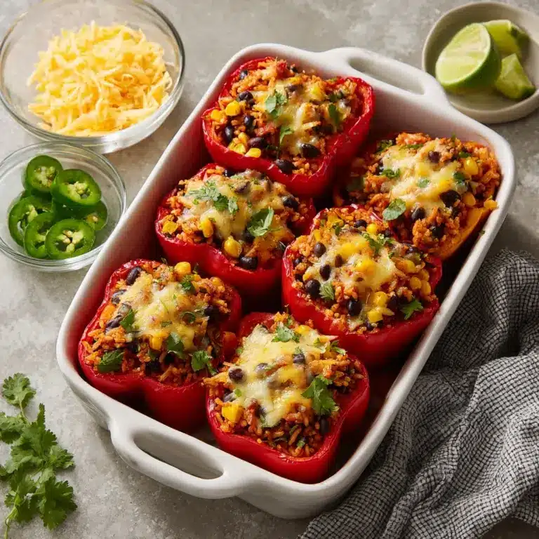 Summer Dinner Ideas: Stuffed Peppers Recipe