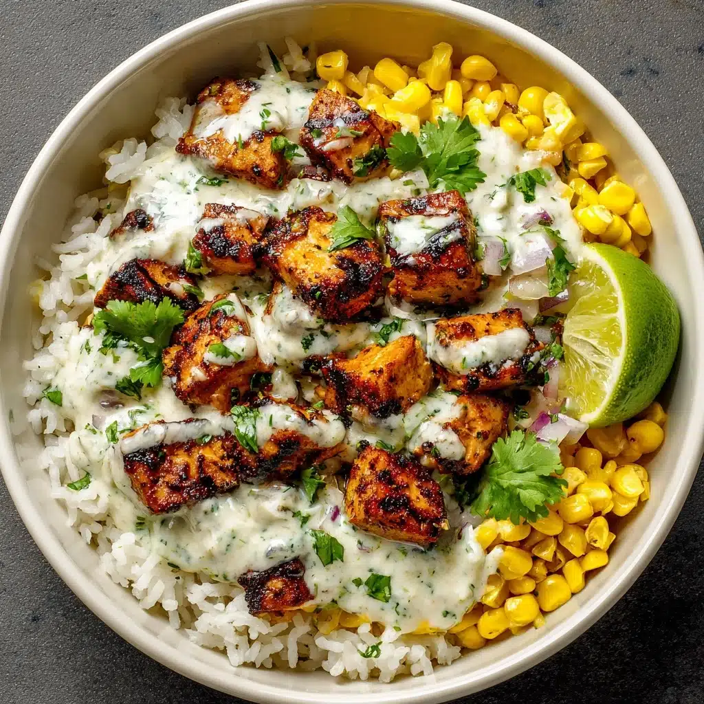 Street Corn Chicken Rice Bowl Recipe - Recipe Image