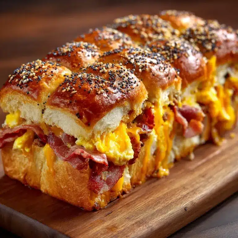 THE Ultimate Breakfast Sliders Recipe