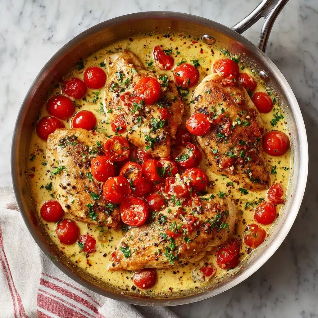 Creamy Pesto Chicken Recipe - Recipe Image