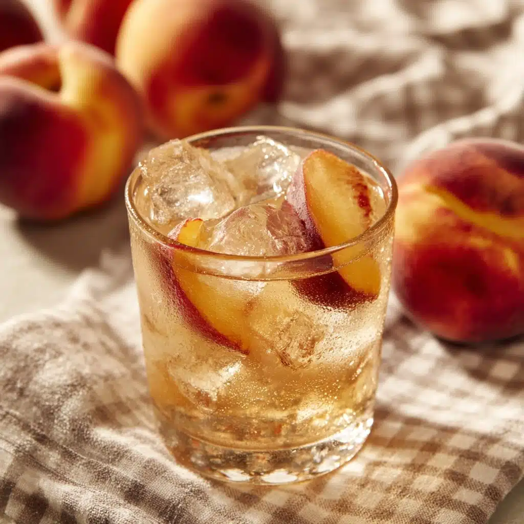 Homemade Peach Lemonade Recipe - Recipe Image