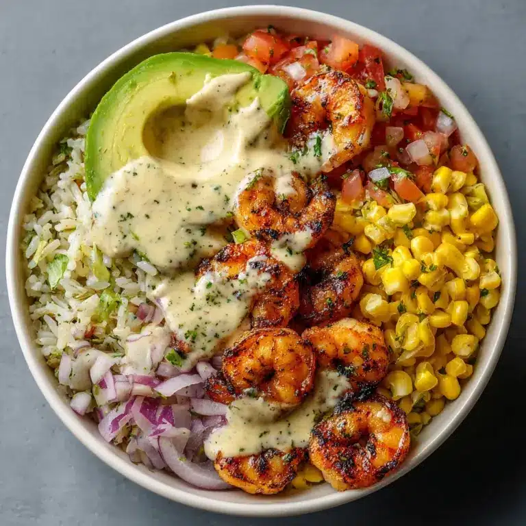 Corn Salsa & Creamy Garlic Sauce Recipe