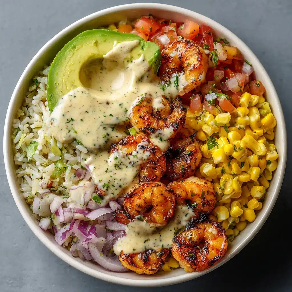 Corn Salsa & Creamy Garlic Sauce Recipe - Recipe Image