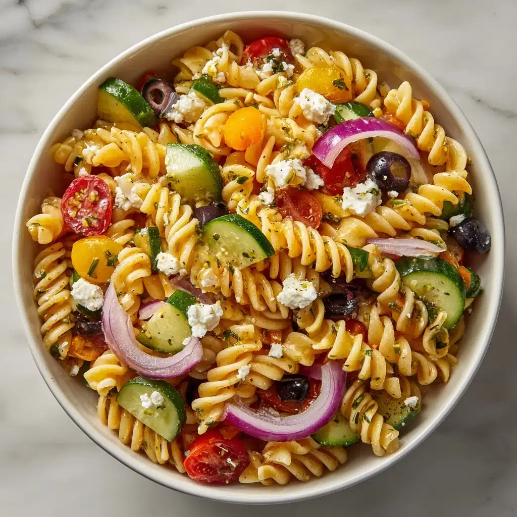 Easy Italian Pasta Salad Recipe - Recipe Image