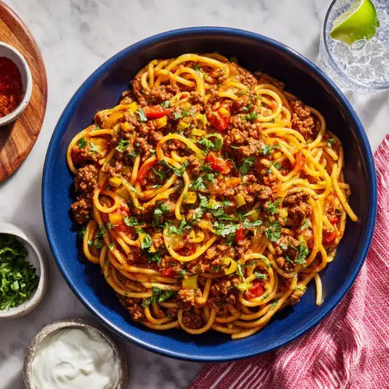 Taco Spaghetti Recipe