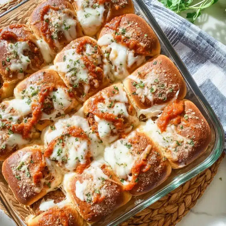 Meatball Parmesan Sliders Recipe