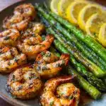 Lemon Garlic Shrimp and Asparagus (20-Minutes) Recipe