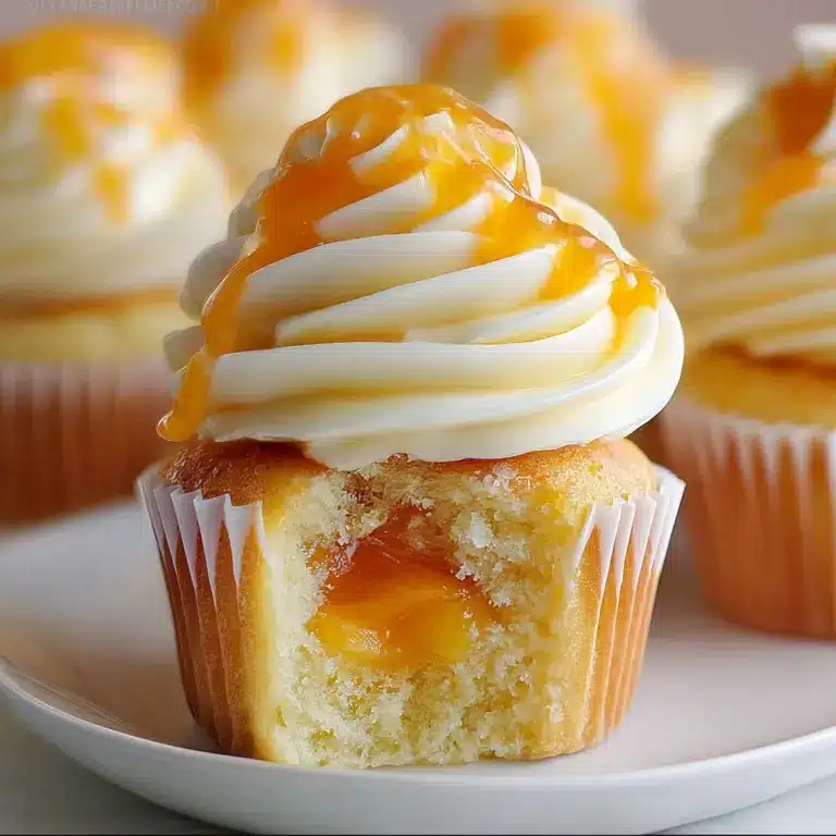 Peach Cupcakes Recipe