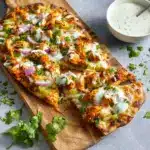 Buffalo Chicken Flatbread Recipe