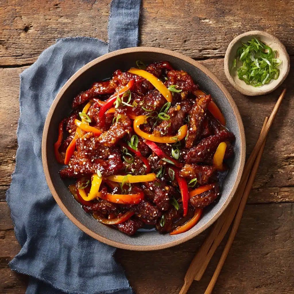 Crispy Chilli Beef with Sweet Chilli Sauce Recipe - Recipe Image