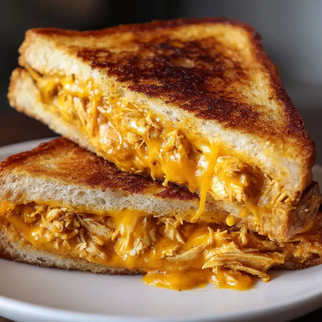 Buffalo Chicken Grilled Cheese Recipe