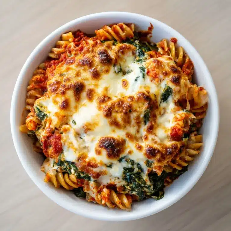 Spinach & Ricotta Pasta Bake Recipe