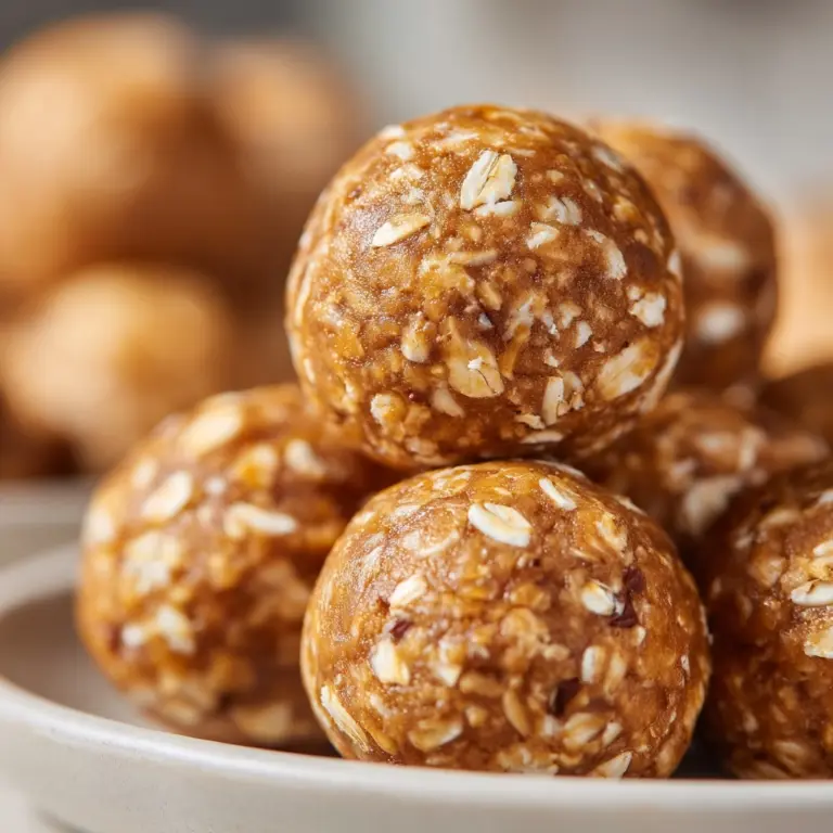Oatmeal Peanut Butter Energy Bites Recipe