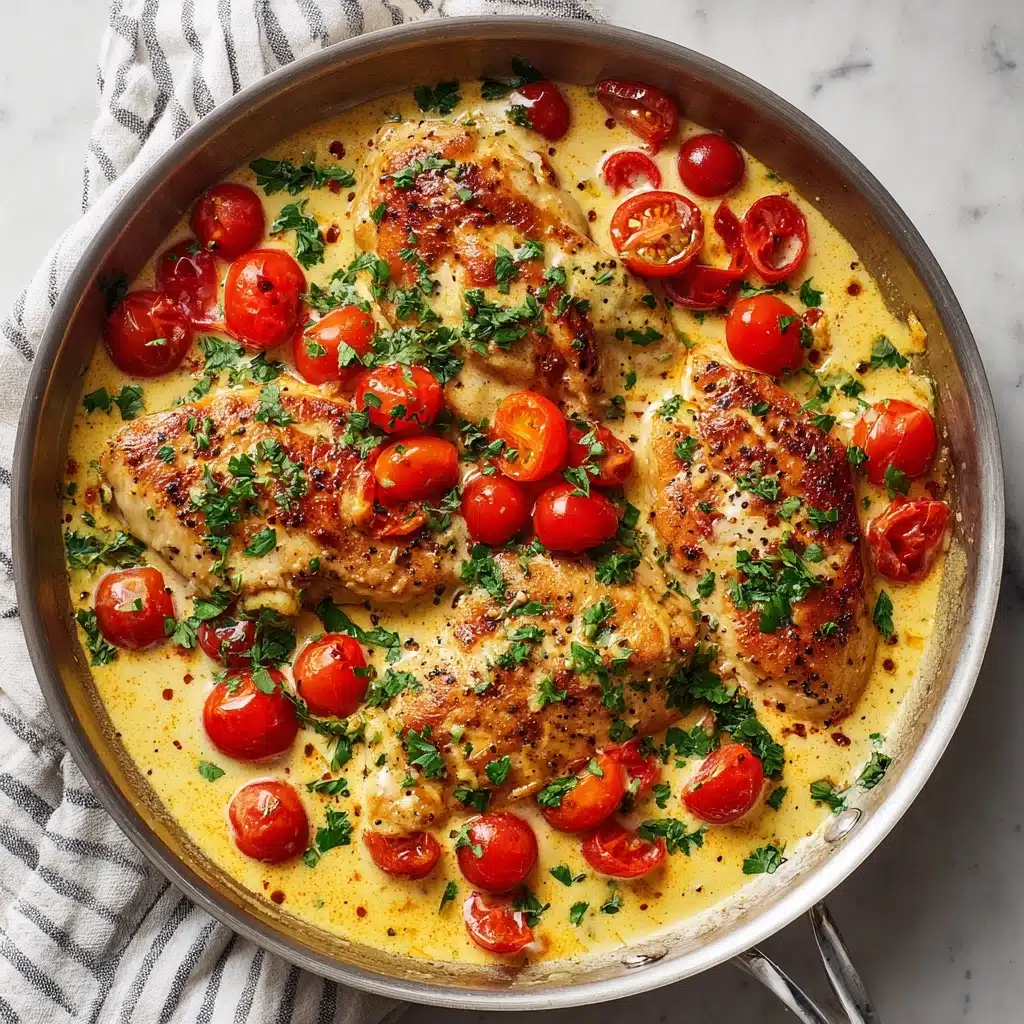 Creamy Pesto Chicken Recipe