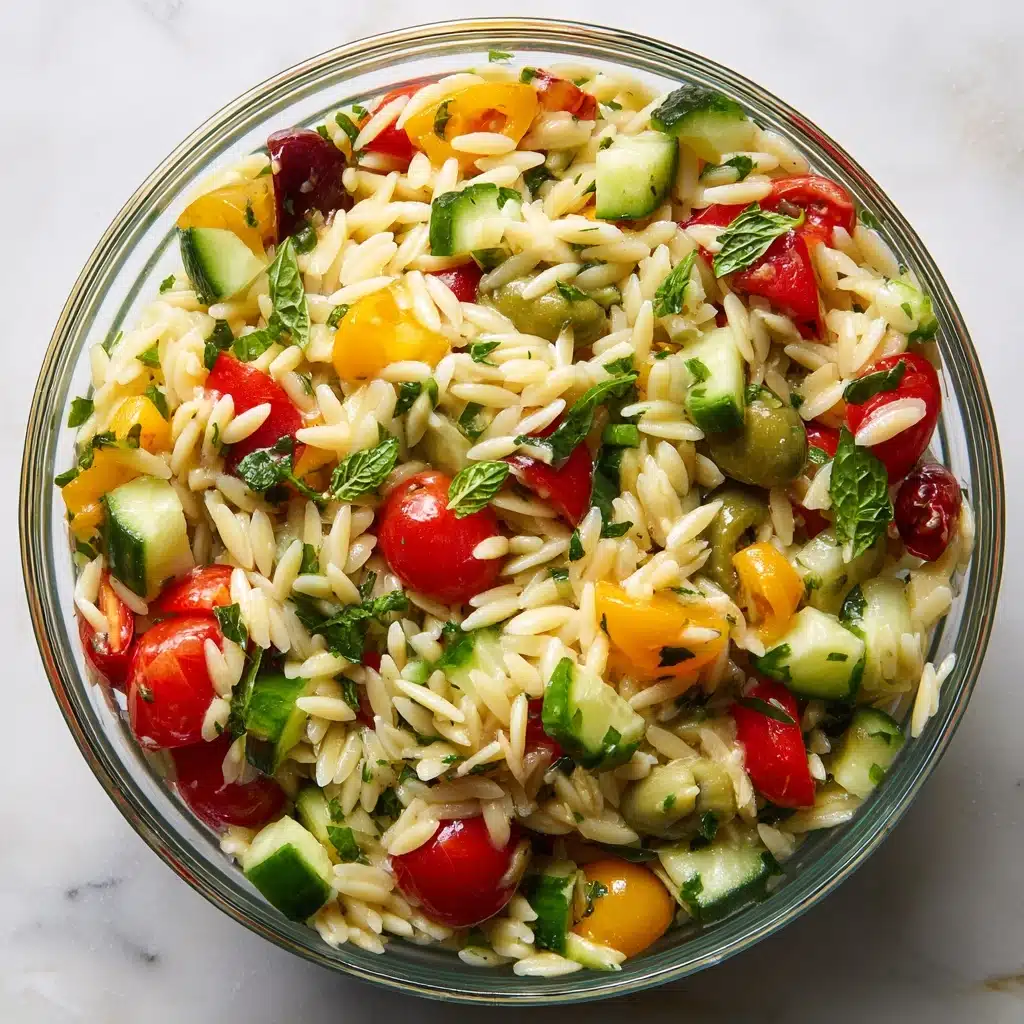 Easy Orzo Salad Recipe