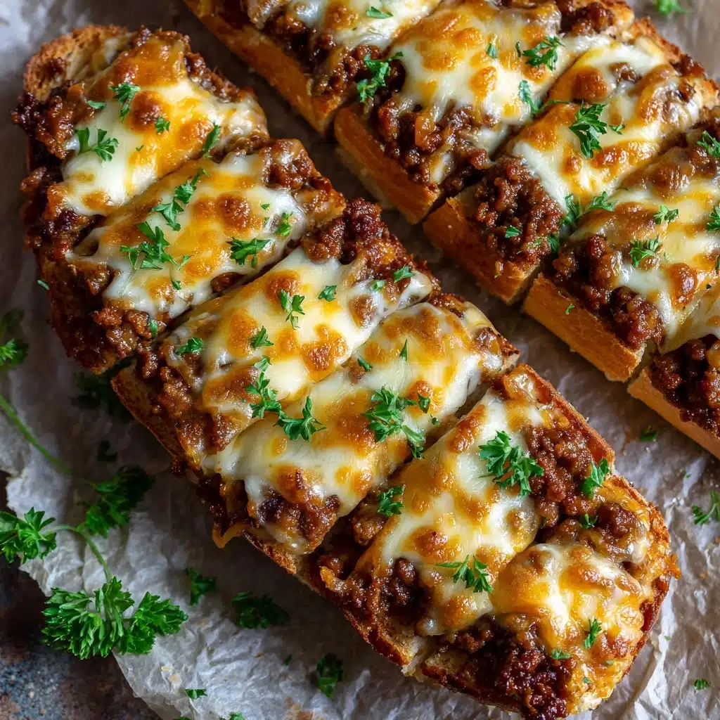 Garlic Bread Sloppy Joes Recipe