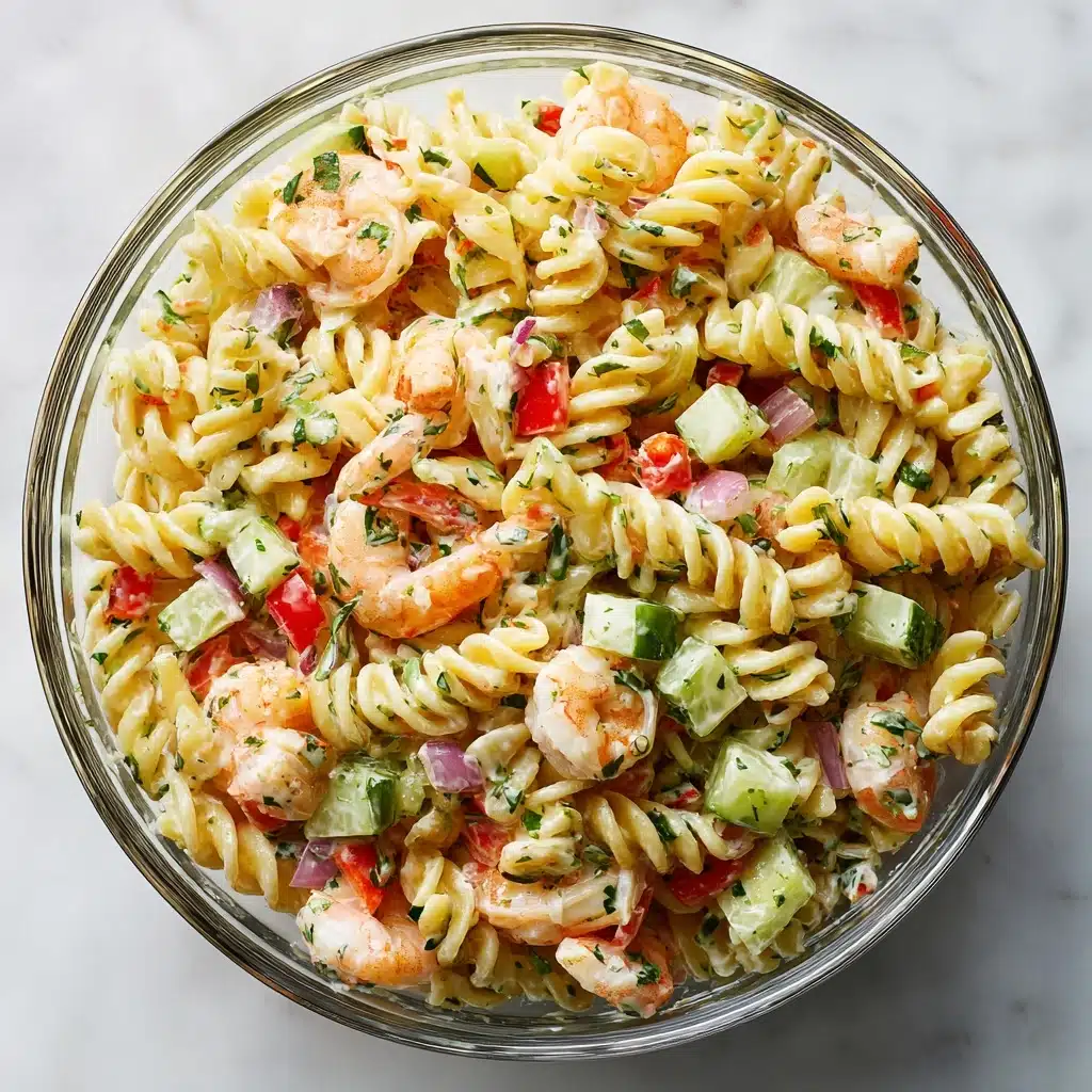 Seafood Pasta Salad Recipe - Recipe Image