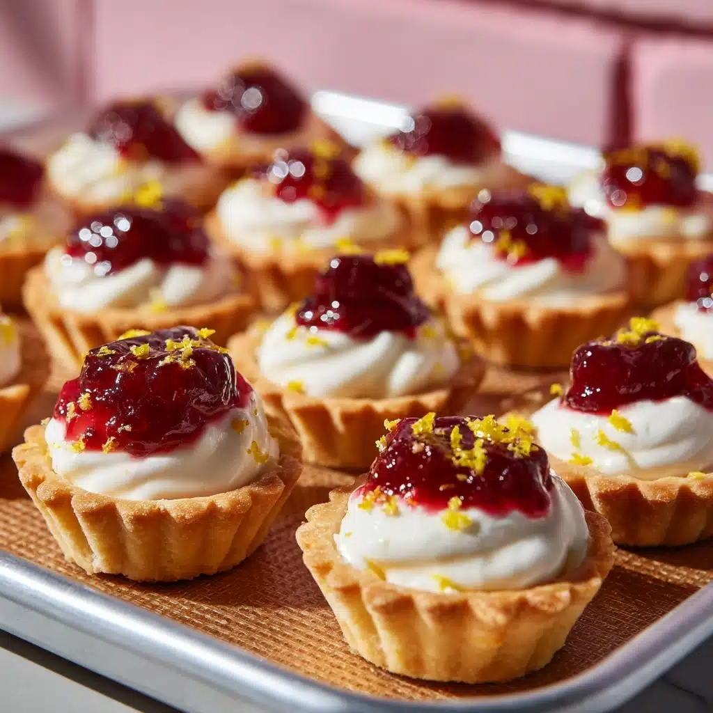 Lemon Blueberry Cheesecake Bites Recipe - Recipe Image
