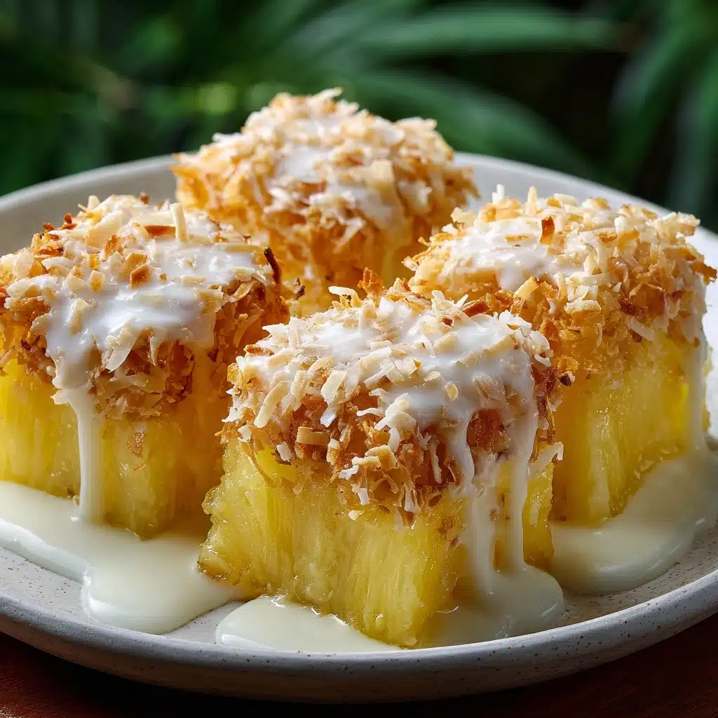 Coconut Pineapple Bites Recipe - Recipe Image