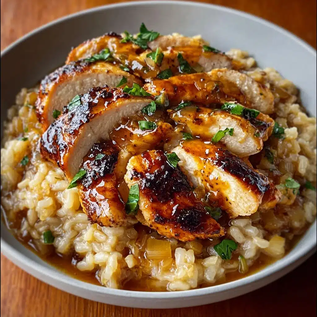 Smothered Chicken and Rice Recipe