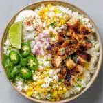 Street Corn Chicken Rice Bowl Recipe