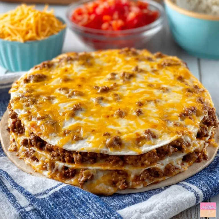 Easy Layered Taco Bake Recipe