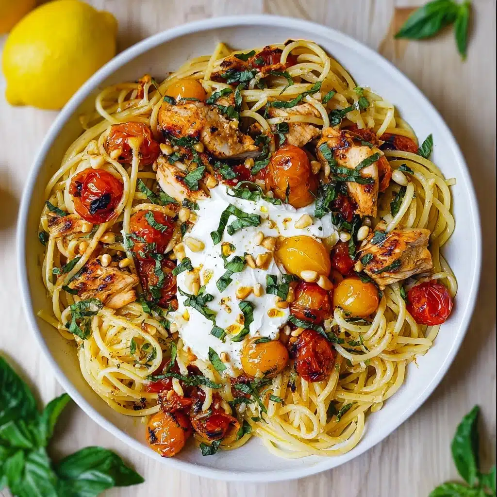 th Burrata and Lemon Butter Garlic Sauce Recipe - Recipe Image