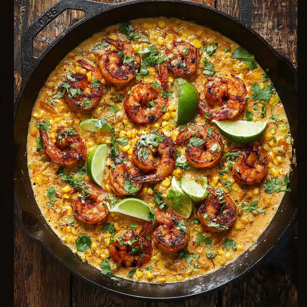 Shrimp and Creamed Corn (30 Minutes, One-Pan) Recipe - Recipe Image