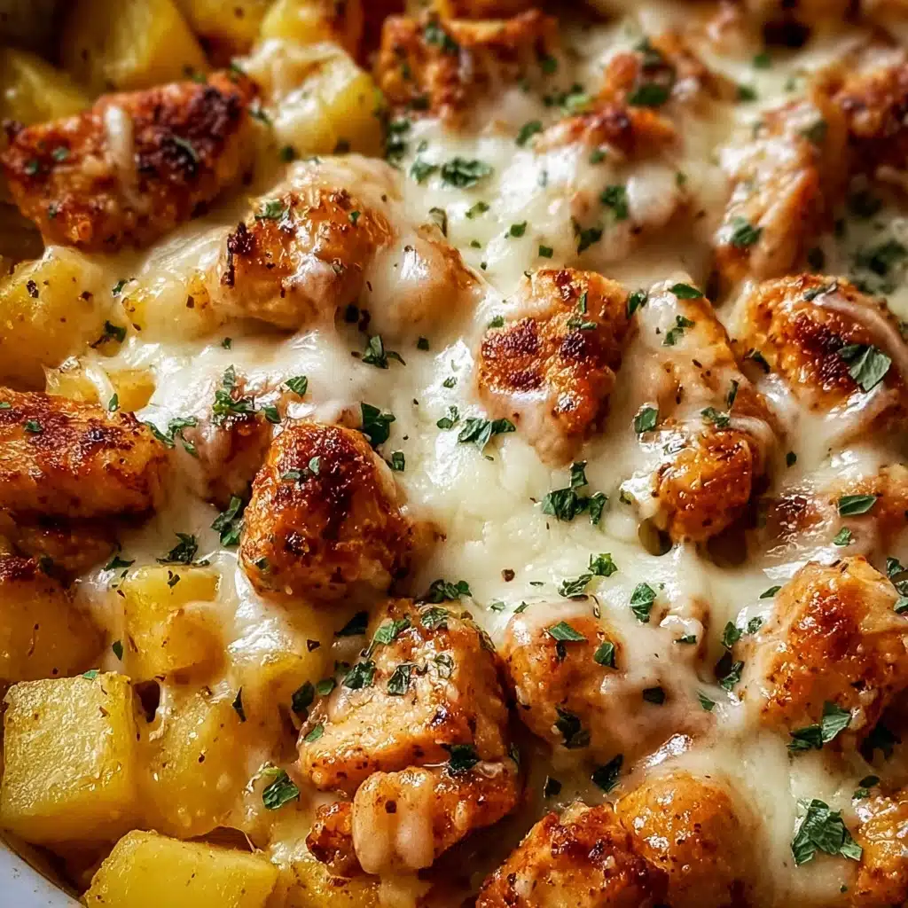 Garlic Parmesan Chicken and Potatoes (One-Pan Dinner) Recipe