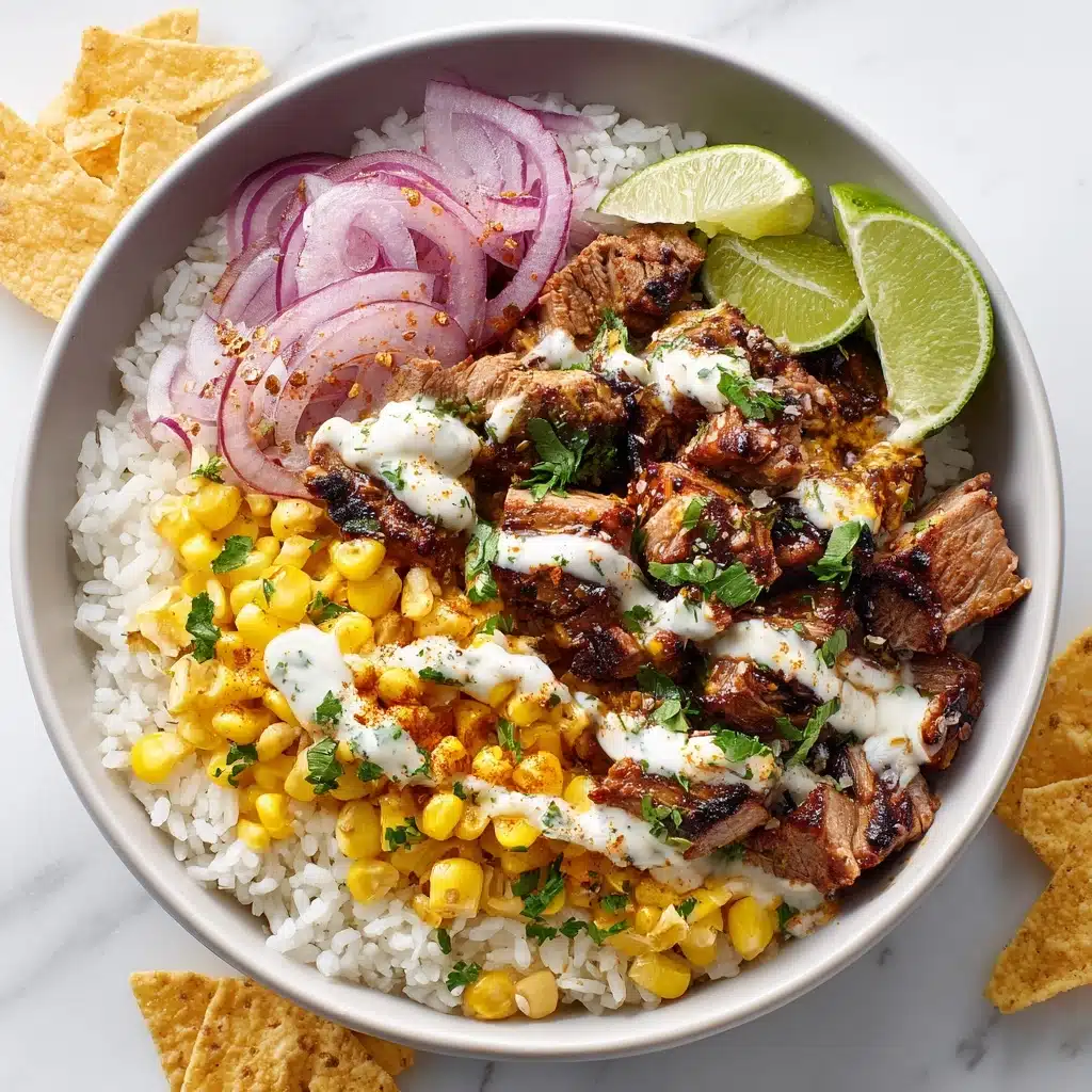 Street Corn Chicken Rice Bowl Recipe