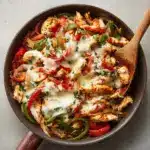 Chicken Cheesesteak Skillet Recipe