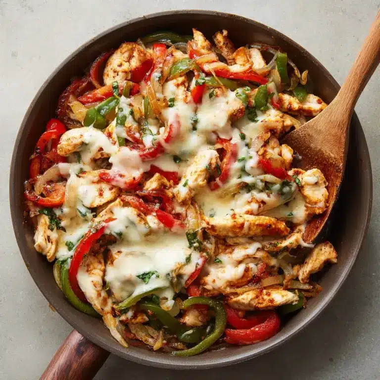 Chicken Cheesesteak Skillet Recipe