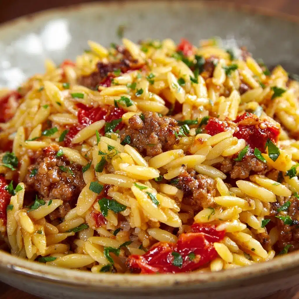 Ground Beef Orzo Recipe - Recipe Image