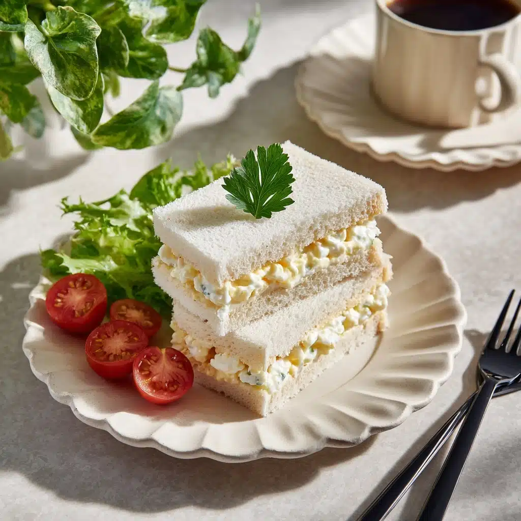 Japanese Egg Sandwich (Tamago Sando) Recipe - Recipe Image
