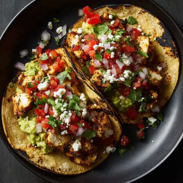 Easy Chicken Street Tacos Recipe
