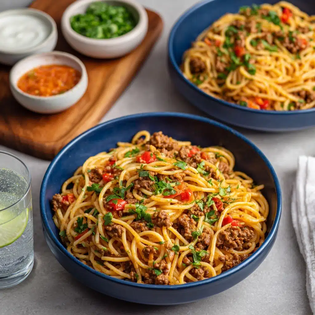 Taco Spaghetti Recipe - Recipe Image