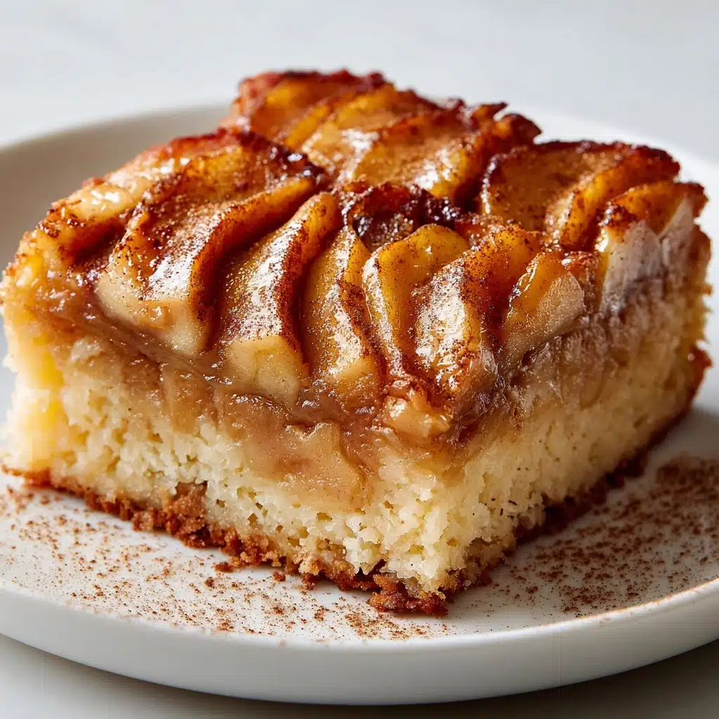 Easy Apple Cinnamon Sheet Cake Recipe - Recipe Image