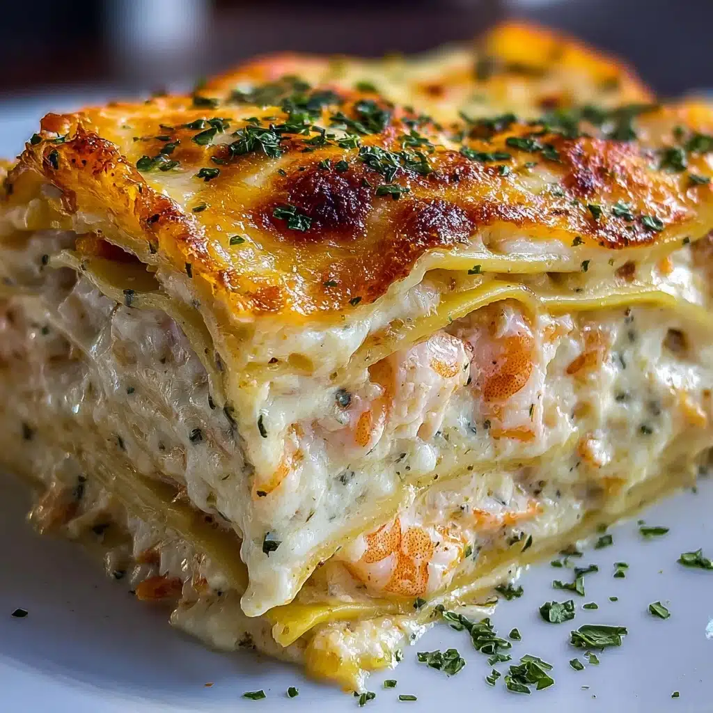 Lasagna with Lobster and Shrimp Delight Recipe - Recipe Image