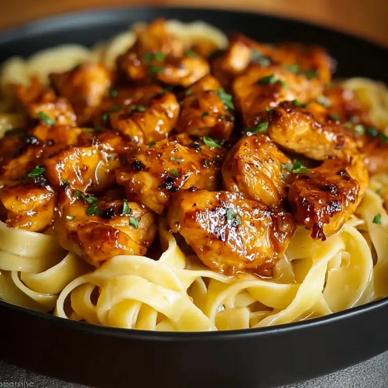 Spicy Cajun Honey Butter Chicken & Pasta Recipe