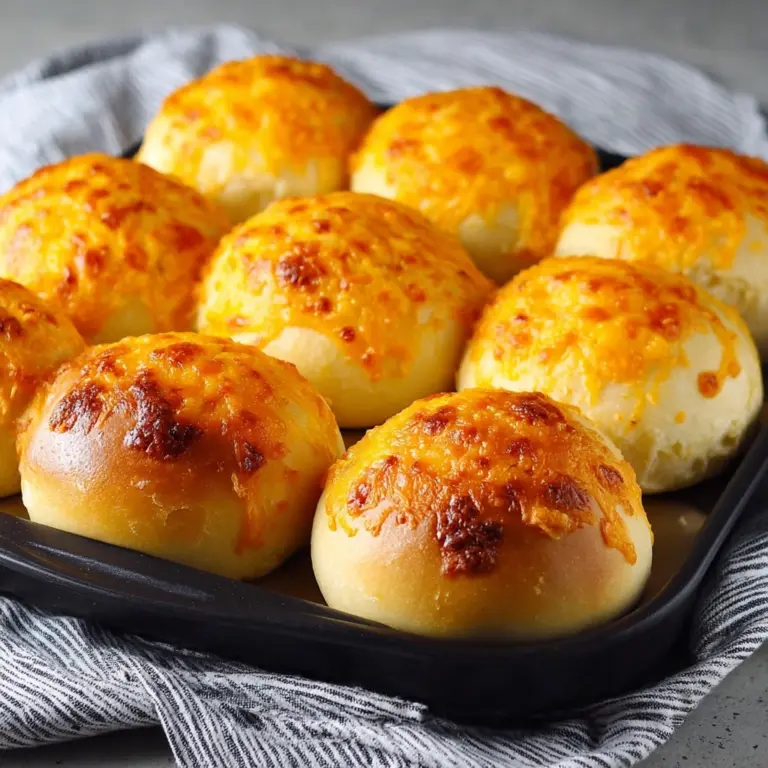 Cheddar Cheese Buns Recipe