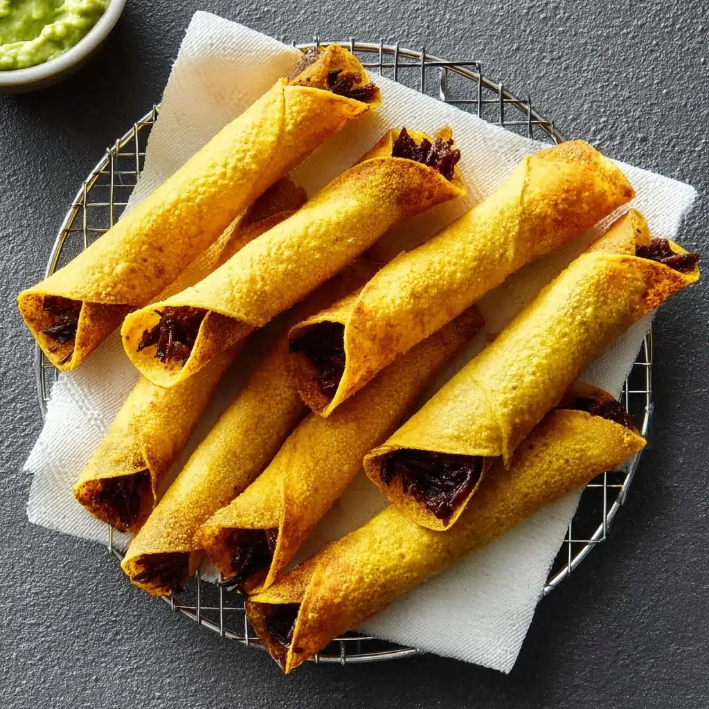 Easy Beef Taquitos Recipe - Recipe Image
