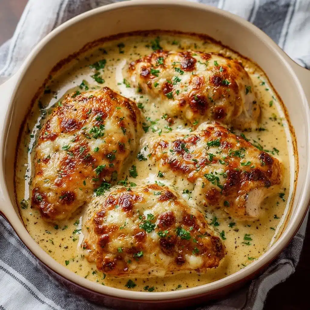 Creamy Asiago Chicken Recipe - Recipe Image
