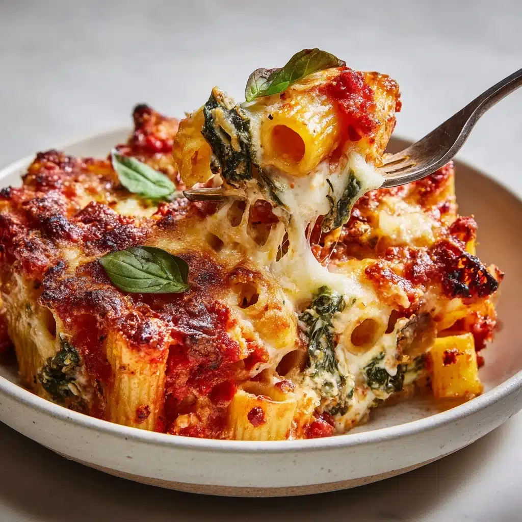 Spinach and Ricotta Pasta Bake Recipe