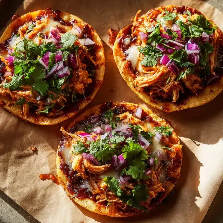 BBQ Chicken Tostadas Recipe