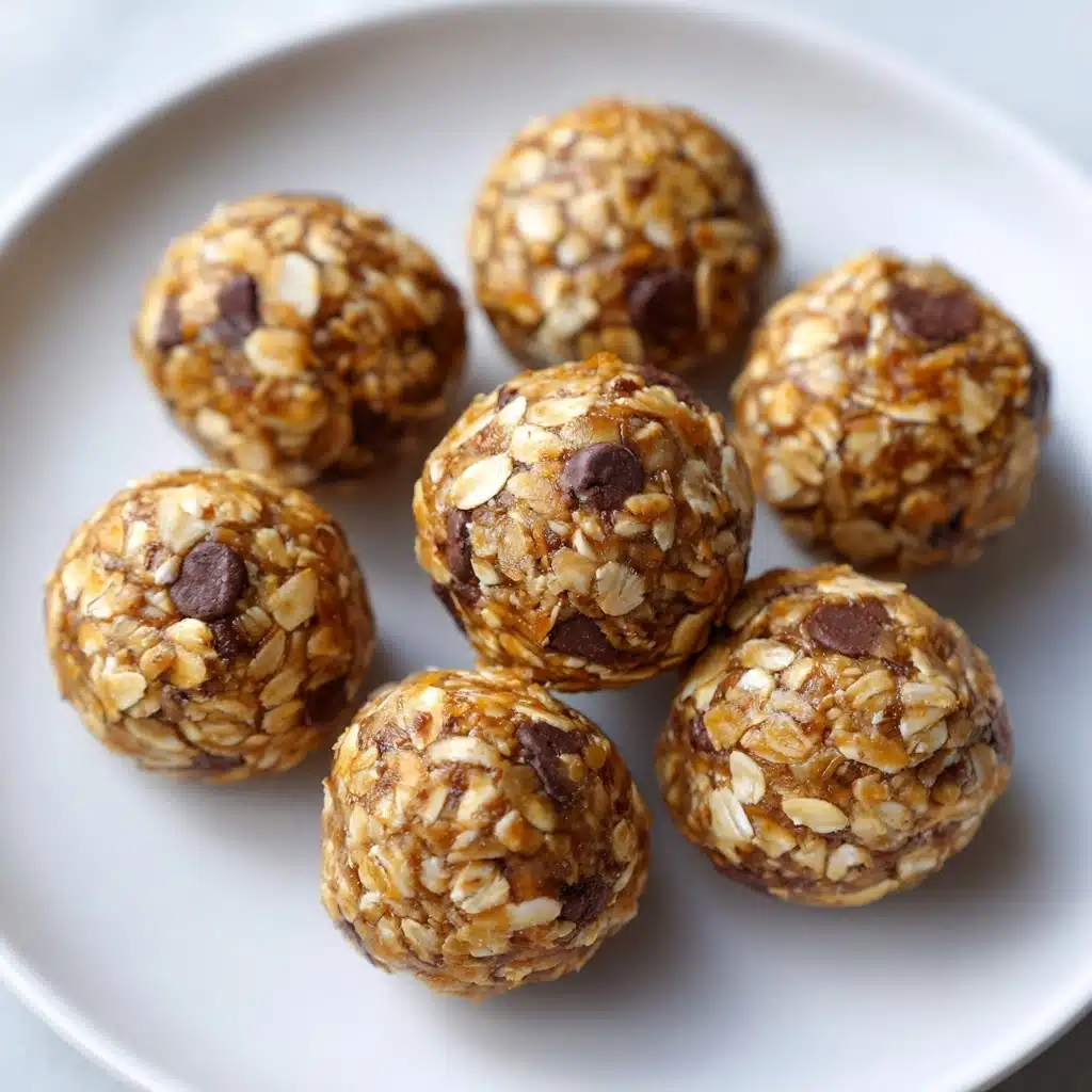 Oatmeal Peanut Butter Energy Bites Recipe - Recipe Image