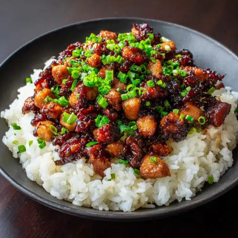 Honey BBQ Chicken Rice Recipe