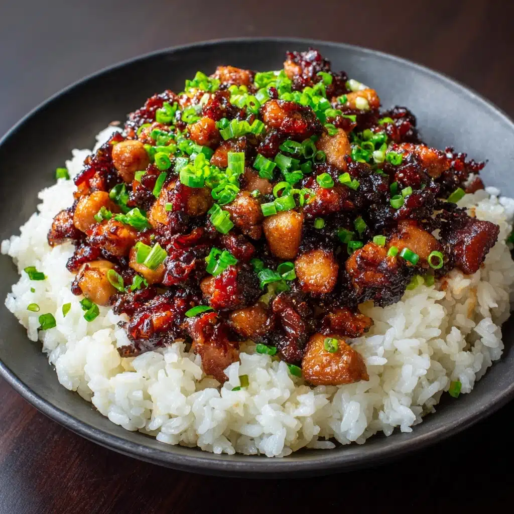 Honey BBQ Chicken Rice Recipe