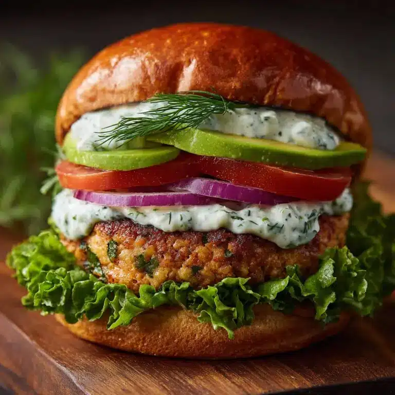 The Best Salmon Burgers Recipe