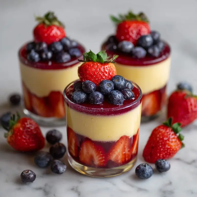 4th of July Trifle Recipe